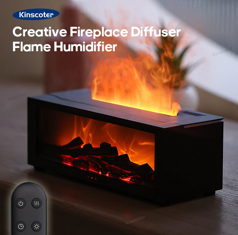 Color Flame Fireplace Diffuser