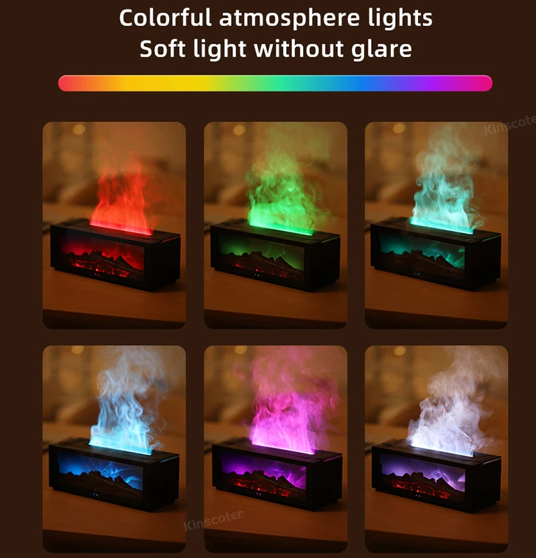 Color Flame Fireplace Diffuser